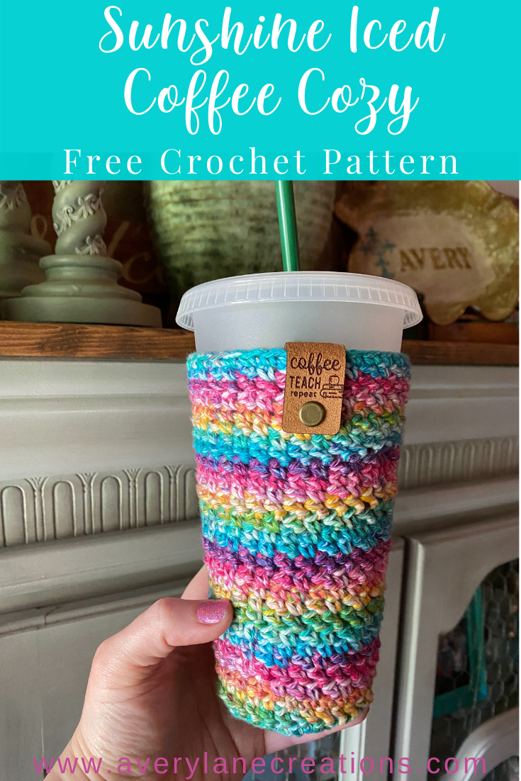 Cable Coffee Cup Cozy Crochet Pattern - The Cable Cozy – Ava Girl Designs