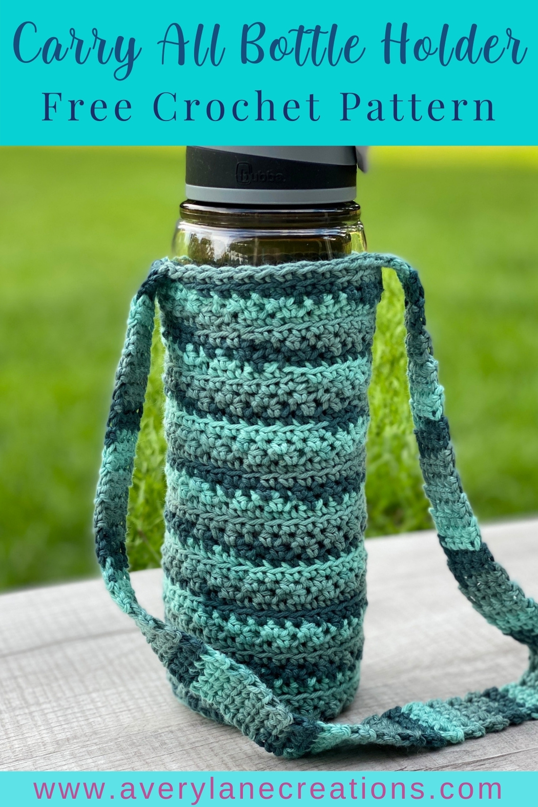 Free Crochet Pattern Carry All Bottle Holder Avery Lane Creations